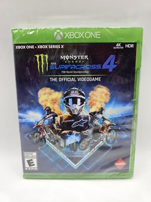 Deep Silver Monster Energy Supercross 4 - Xbox One / Series X NEW