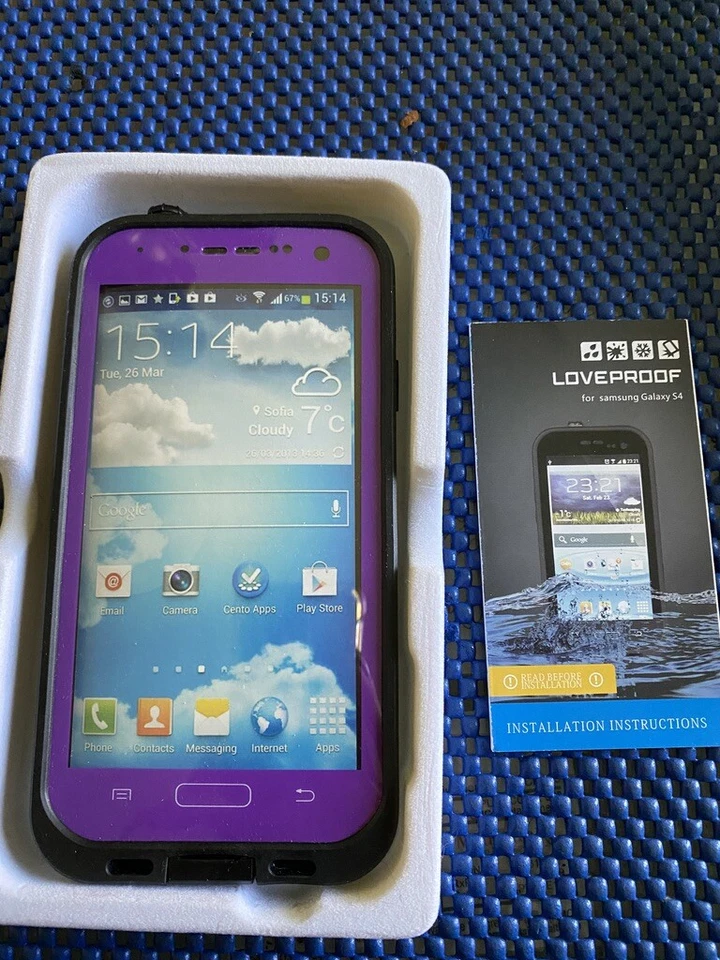 LifeProof 适用于三星 Galaxy S4 水/雪/防震保护壳 黑色 ~ 14.3 毫米 宽度 — 第 3/4 张图片