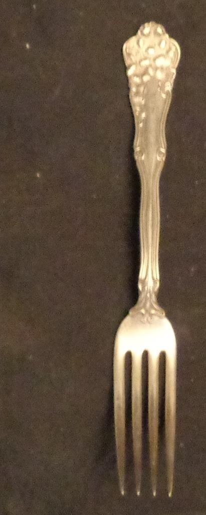 Hallmarked Antique WM Rogers X12 Silver Plate Dinner Fork - OLD