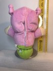 Playskool Hasbro Lullaby Gloworm - Pink & Green Musical Glow worm 9" Plush 2009 — photo 4