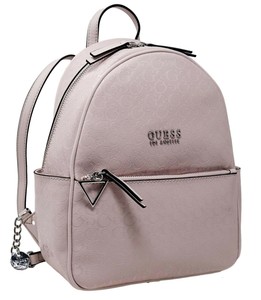 light pink guess backpack