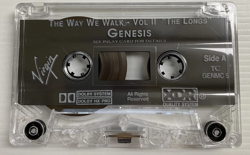 Genesis Live Walk This Way Vol 2 Music Cassette Tape GEN MC 5 Virgin 1993 - Image 4 of 4