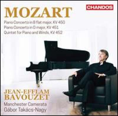 Mozart: Piano Concerto in B flat major, KV 450; Piano Concerto in D major, KV