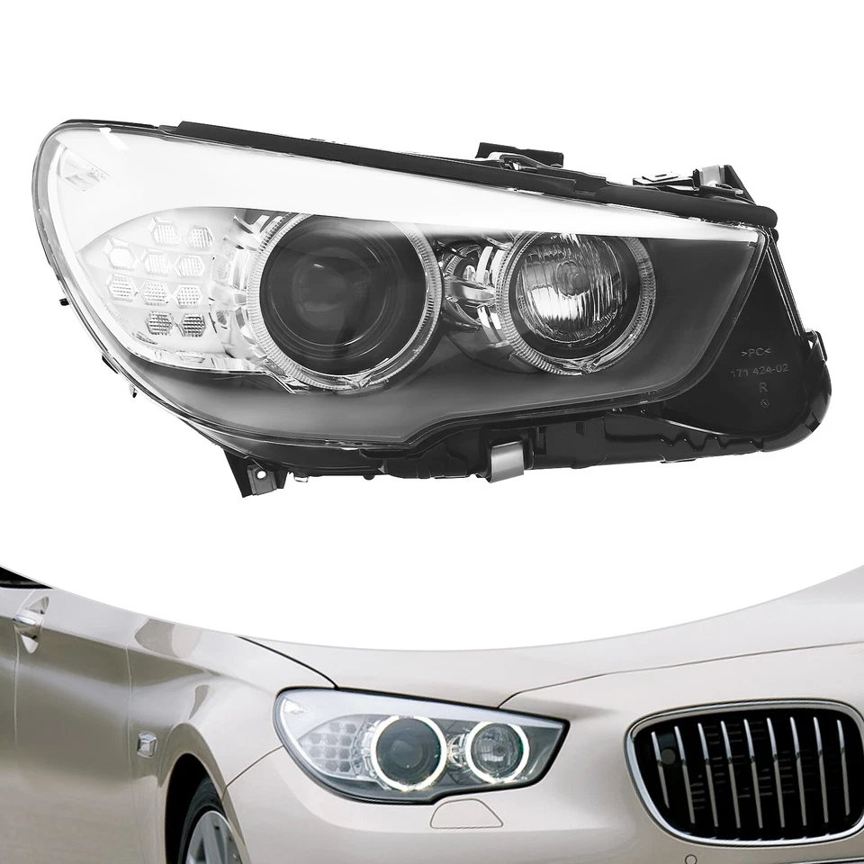 For 2010-2017 BMW 5-Series GT F07 550i 535i Adaptive Xenon Headlight Right Side - Image 2 of 4