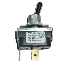 McGill 0090-0003 Toggle Switch 20A 250VAC, 20A 125VAC, 10A 250VAC 1HP 125-250VAC