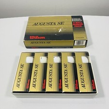 Vintage Wilson Augusta SE Golf Balls 15 Ct 3 Ball Bonus Pack, 18 Count Total USA