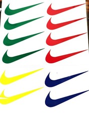 Nike Swoosh Replica Iron-On Transfers: Set  