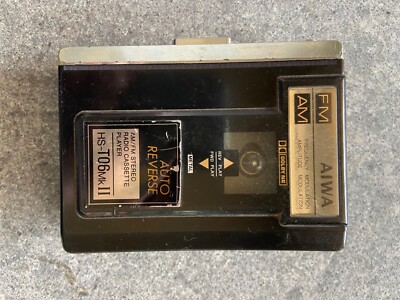 AIWA HS-T06 MKII MK2 Personal Stereo Cassette Player Walkman Auto - Rare Vintage