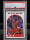 1989 NBA HOOPS BASKETBALL CARD MICHAEL JORDAN #200 HALL OF FAMER GOAT PSA 9 MINT