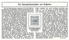 Die Privatpostwertzeichen von Ruhleben ( Gefangenenlager ) 1916 * WK 1