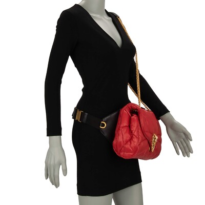 Dolce & Gabbana Nylon Crossbody Bag Belt Bag Devotion Red