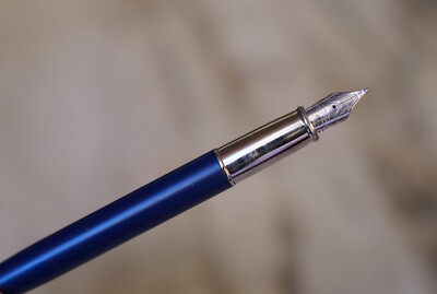 Kugelschreiber Stift Sheaffer IN Lackiert Blau Dunkel - Ausführung Matt - Metall