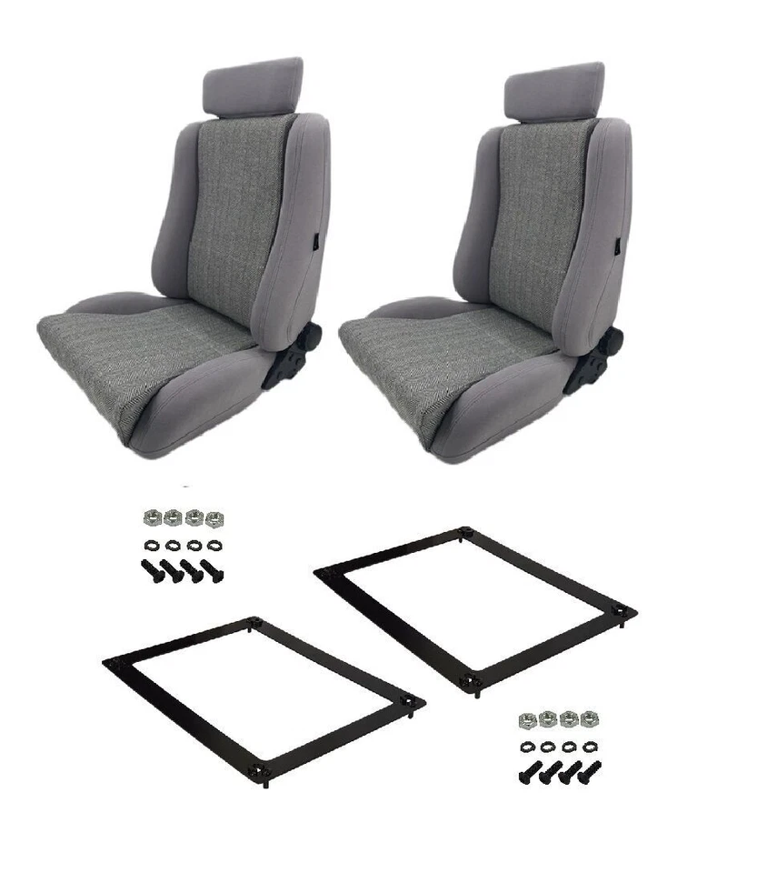 Autotecnica Seat Package Front VN VP VR VS VT VX Commodore HDT HSV Pair Adapters - image 1 of 4