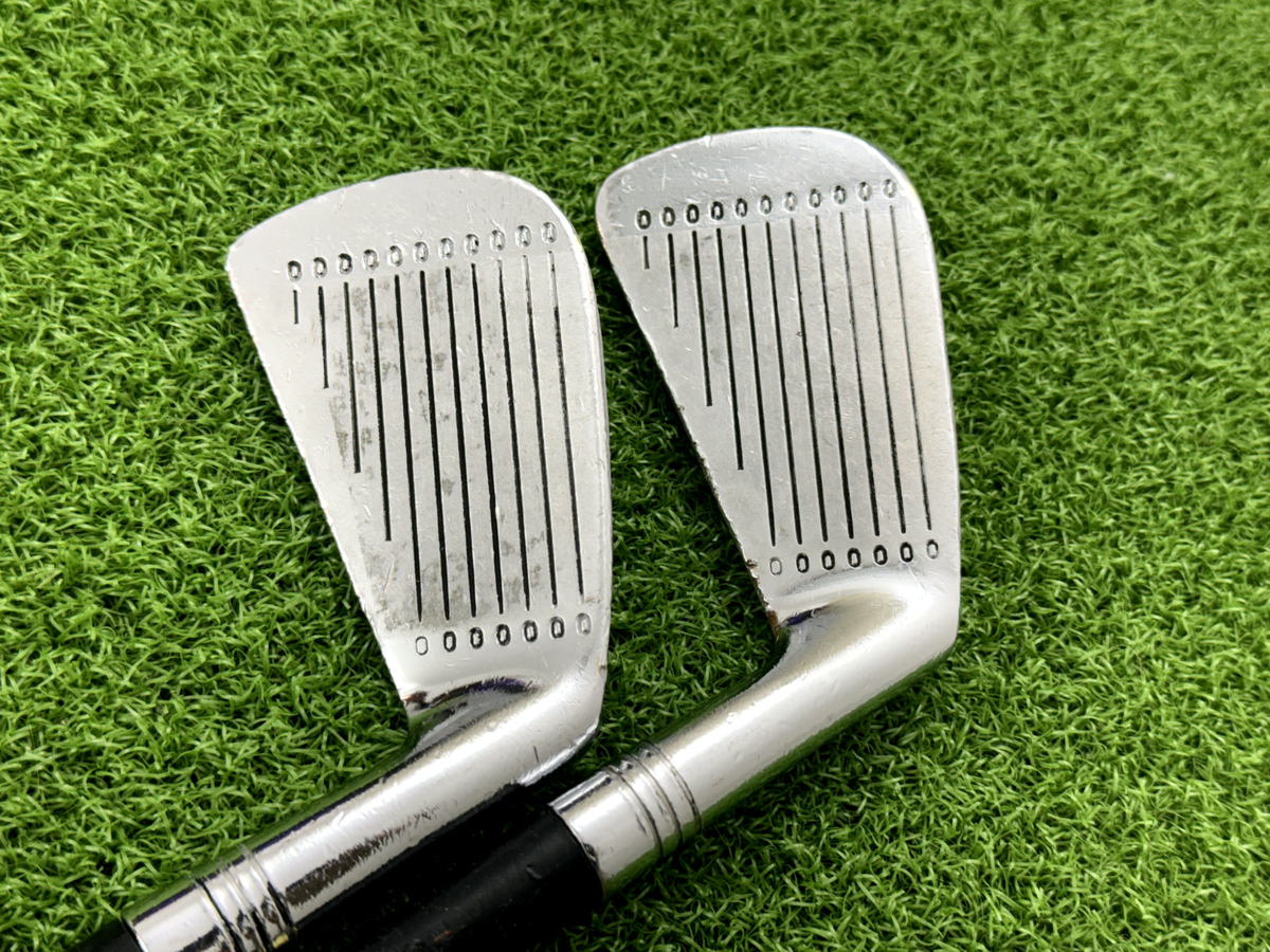 Wilson Golf TOP NOTCH Balanced Sole 3 &amp; 4 Iron Set Left Handed Steel Airlite