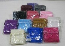 Organza Craft Bags 3" x 4" various colors 25/bag