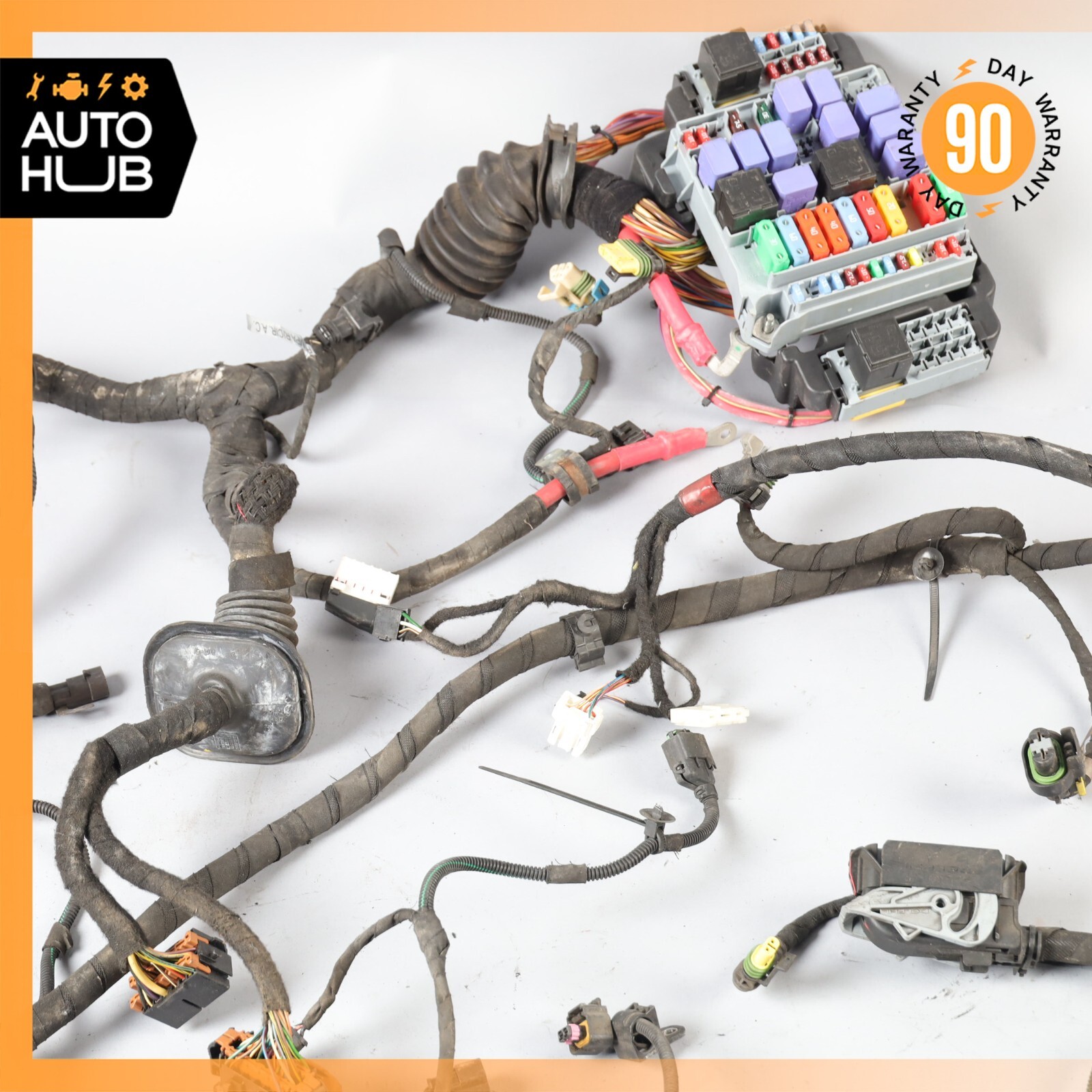 11-12 Maserati GranTurismo M145 4.7L Engine Bay Fuse Box Wiring Harness OEM