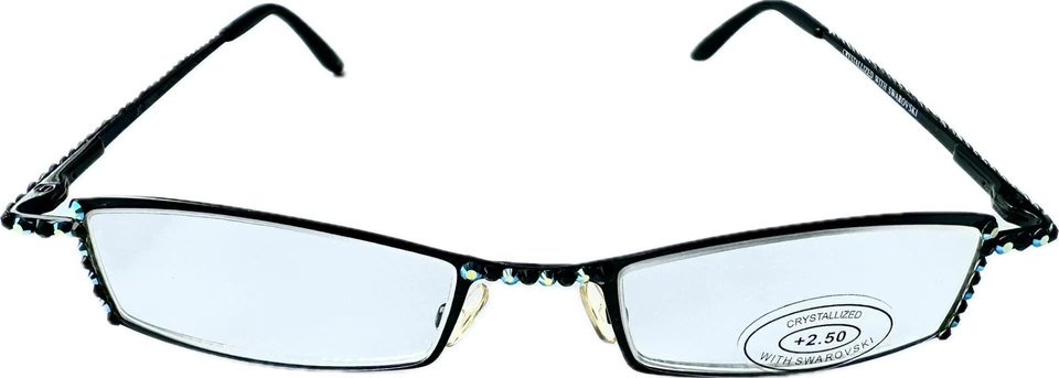 Reading Glasses by Jimmy Crystal New York Made W/Swarovski Crystal JCR131 NEW - Image 4 of 4