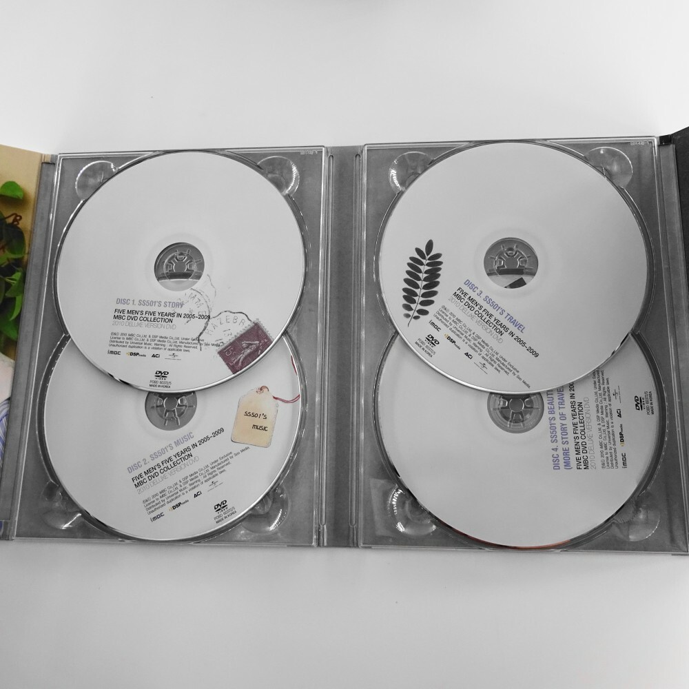 SS501/SS501 FIVE MEN'S FIVE YEARS IN 20… MBC SS501 FIVE MEN'S FIVE YEARS 2005-2009 DVD+112p PHTOBOOK
