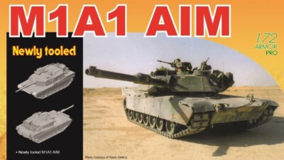 Dragon  1/72 M1A1 Abrams AIM Tank  DML7614