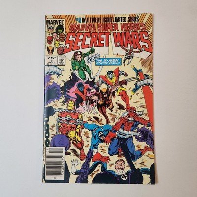 MARVEL SUPER HEROES SECRET WARS #5 HIGH GRADE NEWSSTAND 
