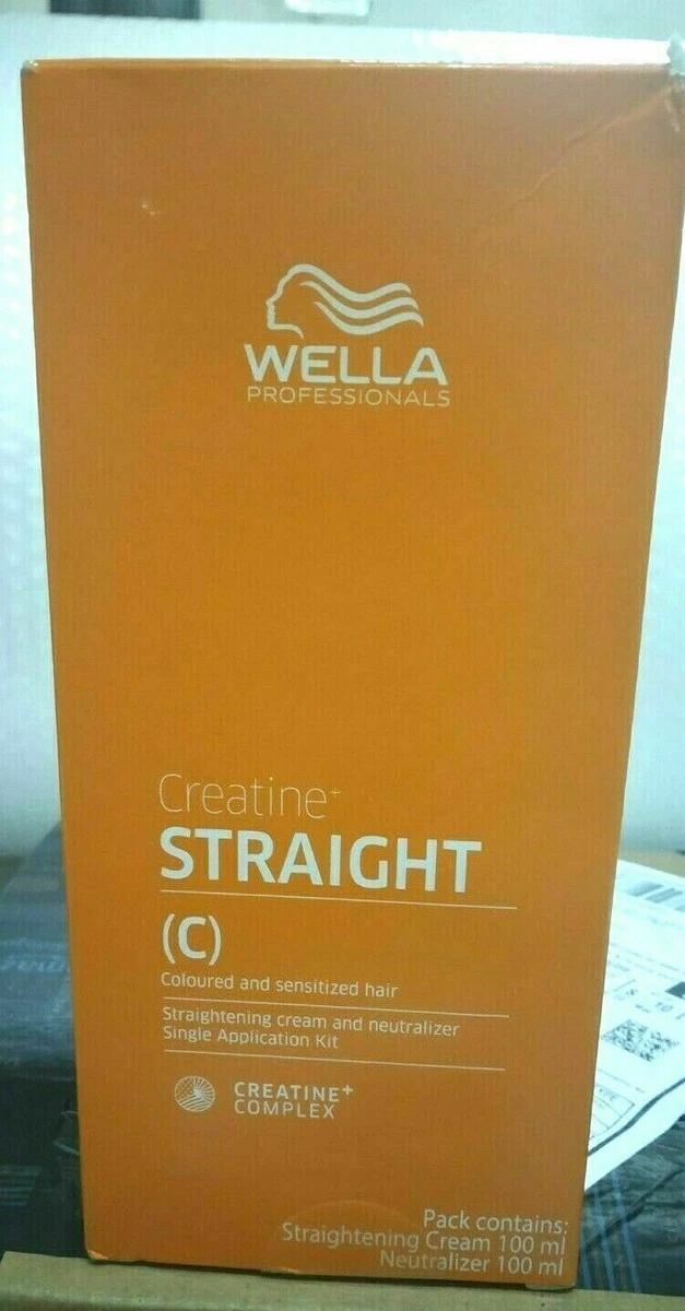 WELLA WELLASTRAIGHT Permanent Straight Hair Straightening Pack 100