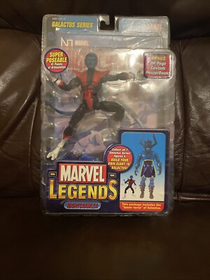 Marvel Legends Galactus Series 2005 Nightcrawler Action Figure Toy Biz NEW NIOP