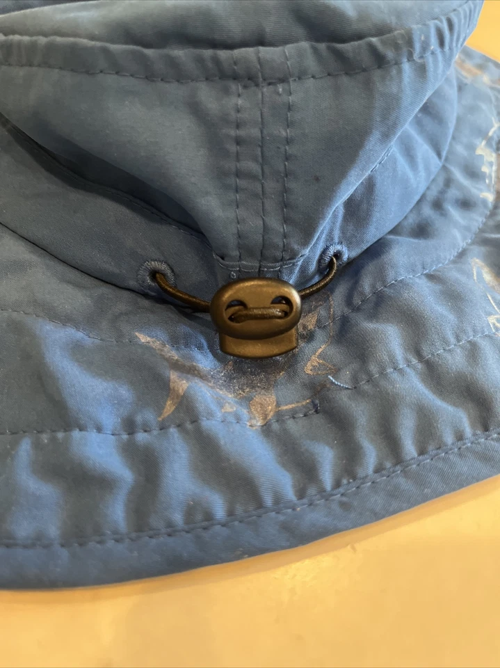 Zona de Protección Solar Niños Niños Niños Safari Sombrero Talla Única Edades 3-10 Azul Foto 3 de 4