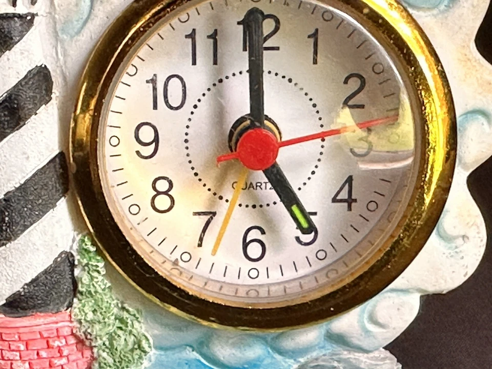 Outer Banks Lighthouse Alarm Clock Quartz Vintage - Image 3 of 4