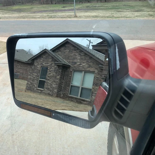 Power Mirror Glass Left Fit For 04-10 Ford F150 06-08 Mark LT Pickup Truck New