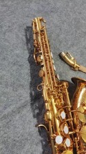 MAR K VI Soprano Saxophone B Flat Gold Lacquer Sax Beginners Professionals
