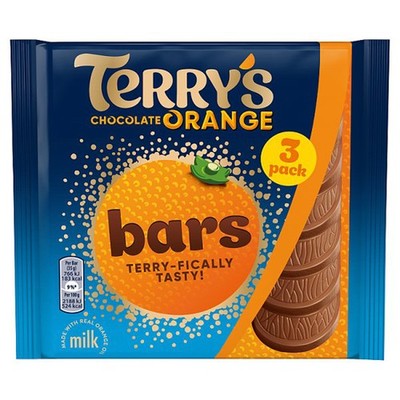 Terry s Chocolate Orange Bars Schokolade mit Orangengeschmack 3x 35g