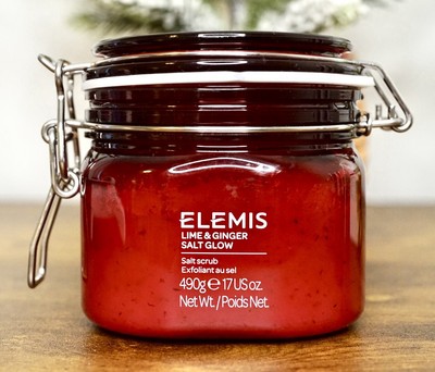 ELEMIS Lime & Ginger Luxury Salt Glow Scrub Exfoliate Soften Smooth Full Size