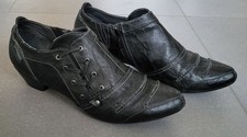 Mustang Damenschuhe Gr. 42, schwarz, gut erhalten und sehr chic 