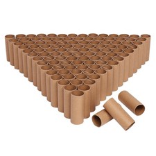 Brown Cardboard Tubes for Crafts, 108 Pcs 1.57x3.9 Inch Toilet Paper Rolls