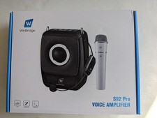 Winbridge Personal Voice Amplifier with 2 Wireless Mics, 25W, Preowned