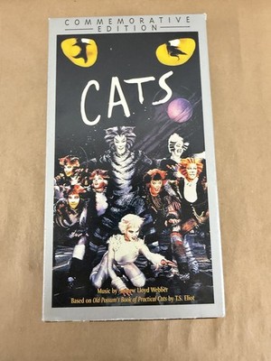 Cats VHS 1999 Musical Commemorative Edition Universal Andrew Lloyd Webber
