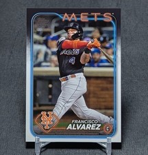Francisco Alvarez 2024 Topps Japan Edition Baseball Card #169 New York Mets