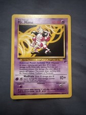 Pokémon TCG Mr Mime Base Set 2 Regular Rare Card 27/130 LP+