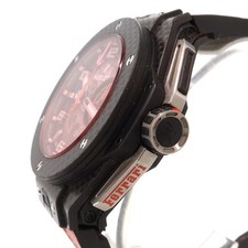 Hublot Big Bang Unico Ferrari Carbon Fiber Skeleton Red Crystal 401.QX.0123.VR 8