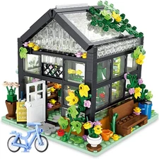 Greenhouse Flower Garden Building Blocks Set | General Jim's Toys & Bricks | GJ-