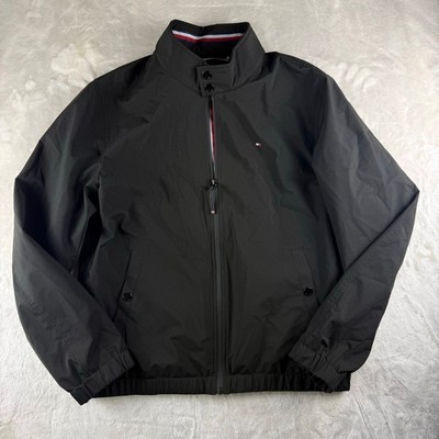 Tommy Hilfiger Windbreaker Jacket Men's Medium Stretch Water / Wind Resistant