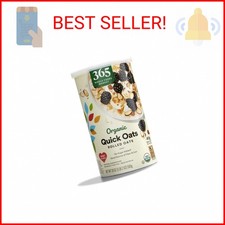 365 by Whole Foods Market, Organic Rolled Quick Oats, 18 Ounce