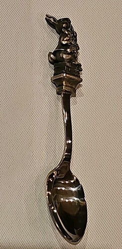vintage Beatrix Potter Silver Plated Sculpted 12 pc. Spoon Collection free ship - Picture 6 of 24