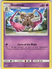 Doublade 48/131 SM - Forbidden Light Pokemon Lightly Played LP