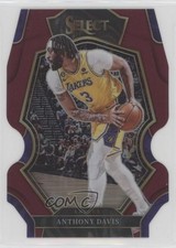 2022 Panini Select Premier Level Maroon Prizm Die-Cut 153/175 Anthony Davis 16ej