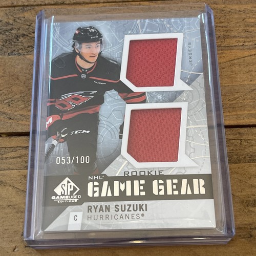 Ryan Suzuki 2025-26 SP Game Used #GG-RS Game Gear Rookies #/100