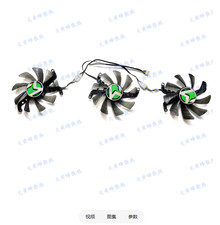 For MAXSUN RTX3070ti 3080ti 8GB Turbo X3 Graphics Card Cooling Fan