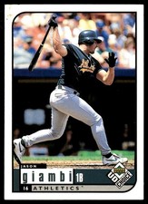Jason Giambi 1999 UD Choice #121 Athletics MLB READ FREE SHIPPING AutographDen