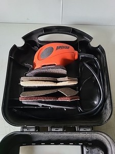 Black & Decker MS500K Palm Sander & Polisher With Case And Attachments