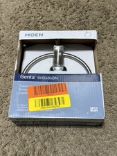 Moen Genta BH3686BN Towel Ring in Spot Resist Brushed Nickel